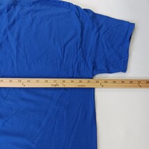 Champion Men's Size Large Blue Short Sleeve Crew Neck T-Shirt Chest 43 image 5