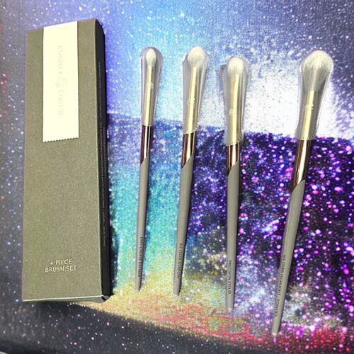 Primary image for COMPLEX CULTURE 4 PC Face & Eye Brush Set 4 ct New In Box MSRP $74