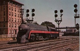 Norfolk And Western Railroad 610 Roanoke Virginia September 1954 Postcard - $4.79
