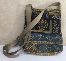 Wild West Boho Embroidered Ladies Shoulder Bag Adjustable Strap - $16.97