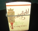 Vintage Continental CHESTERFIELD CIGARETTES Flip Top Style Lighter Made ... - £28.71 GBP