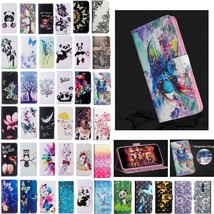 Patterned Magnetic Leather Flip Case Cover For Nokia 2.1 3.1 5.1 2018 6.1Plus X6 - $55.56
