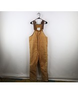 Vintage 90s Walls Mens Medium Distressed Insulated Canvas Overalls Duck ... - €77,35 EUR