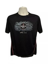 2016 New York Road Runners Airbnb Brooklyn Half Mens Medium Black Jersey - $369.07 MXN