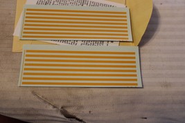 O Scale Champ Decals, 1/16&quot; Yellow Stripes for Erie Diesels Decal Set, #... - $16.00