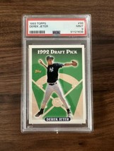 1993 Topps Derek Jeter #98 Yankees RC Rookie HOF PSA 9 MINT - £52.67 GBP