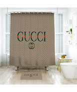 Gucci Shower Curtain Bath Mat Bathroom Waterproof Decorative - £18.07 GBP+