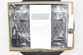 3 Systems Wireless Keyboard And Case, Black - $16.33
