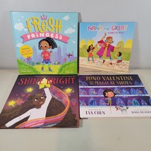 Childrens New Book Lot Juno, Nana the Great, Fresh Princess, Shine Bright - £14.85 GBP