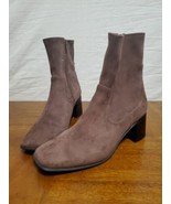 Jeffrey Campbell Jerem Sock Ankle Boots Booties Brown Suede Leather Size... - €47,48 EUR