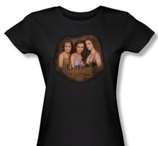 Charmed TV Show Smokin Witches Photo Image Baby Doll Juniors Style Shirt... - £11.77 GBP