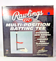 Rawlings Multi-Position Batting tee  Ball with Tether Full Size Home Plate Used - £19.42 GBP
