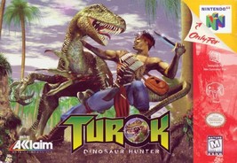 Turok Dinosaur Hunter - Nintendo 64 N64 Video Game  - £20.44 GBP