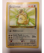 Pokemon TCG Kangaskhan 26/130 Base Set 2 Non-Holo Rare WOTC LP to NM - £3.13 GBP
