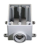 Cantex Weatherproof Box,1Gang,1 in Hub,PVC (5133365U) - $27.28 CAD