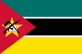 Mozambique Flag - 4x6 Inch - $3.99