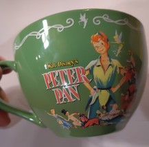 Peter Pan Bowl Cups Mug Disney Store Exclusive Tinkerbell Soup Bowl 20 Oz - £5.49 GBP