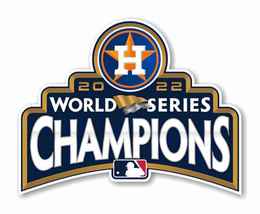 Houston Astros World Series 2022 Champions Decal / Sticker Die cut - £2.73 GBP+