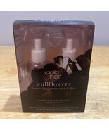 Bath &amp; Body Works Vanilla Noir Wallflowers Refill Bulbs 2ct New in Box! - $546.37 MXN