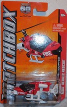 Matchbox 2013 Collection #93 of 120 Mission Helicopter MBX Rescue On Sealed Card - £2.34 GBP