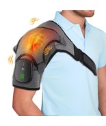 Cordless Heated Shoulder Brace Wrap, Shoulder Heating Pad with Massage - $61.08 CAD