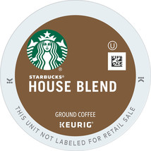 Starbucks House Blend Coffee 22 to 132 Count Keurig K cups Choose Any Size - £23.22 GBP+