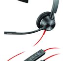 Poly Blackwire 3315 - Blackwire 3300 Series - Headset - On-Ear - Wired -... - $69.90