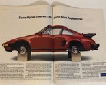 1988 Apple II Apple works Claris vintage Print Ad 2 Page Advertisement pa20 - £10.11 GBP