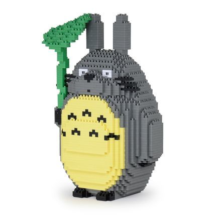 Totoro Brick Sculpture (JEKCA Lego Brick) DIY Kit Item image 2