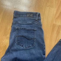 4 Petite Lee Classic Fit Straight Leg At The Waist Blue Jean Pants Jeans - £7.93 GBP