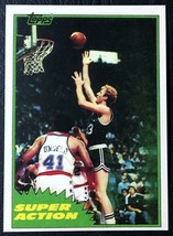 1981-82 Topps #101 Larry Bird - Super Action - Reprint - MINT - Boston Celtics - £1.55 GBP