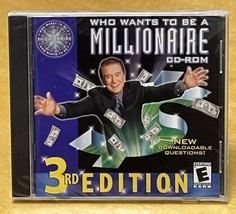 Who Wants to Be a Millionaire Windows (PC/Mac CD-ROM, 2001) Third Edition SEALED - £8.39 GBP