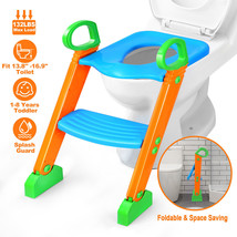 Kids Potty Training Seat With Step Stool Ladder For Child Toddler Toilet Chair - £39.17 GBP
