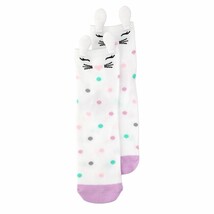 Cute Easter Bunny RABBIT w/EARS Polka Dots Casual Crew SOCKS Novelty Par... - $3.77