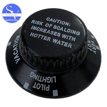 White Rodgers Water Heater Knob (Black) 37N73U - $23.27