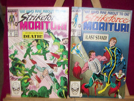 strikeforce morituri/  1980-1989 { marvel comic books} - $10.89