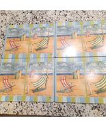 Paul Brent Pimpernel Placemats Cork x4 Playa del Sol Sur La Plage Beach ... - €37,71 EUR