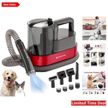 Professional Grooming Clippers for Dogs - 6-in-1 Kit with Hair Vacuuming... - $207.85