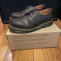 Dr Martens 1461 Gaucho Crazy Horse Unisex Shoes Leather Mens 7 Womens 8 - $97.61