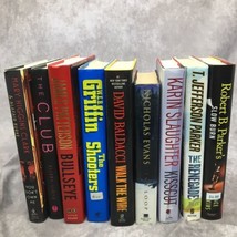 Lot Of 9 Mystery/Suspense Hardcover Books- Griffin, Slaughter, Patterson... - £8.78 GBP