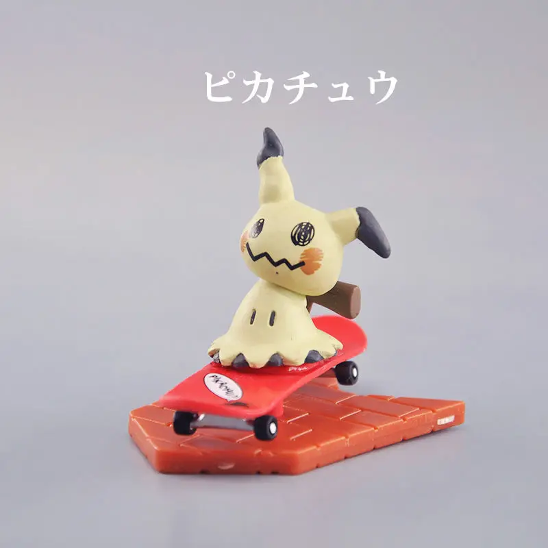 TOMY Mimikyu Parade scene Pokemon pikachu Anime Figure model Decoration Doll box - £23.70 GBP