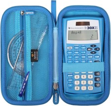 Aproca Blue Hard Storage Case, For Texas Instruments Ti-30Xiis / Ti-30X Iis - £34.70 GBP