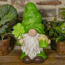 Zaer Ltd. St. Patrick&#39;s Day Garden Gnomes The Shamrocks in Assorted Styles (Trea - £89.27 GBP+