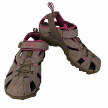 Teva Dozer Sandals Hybrid Hiking Size 6 Taupe Brown Pink 6944 - £31.17 GBP