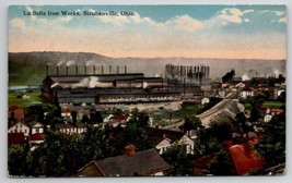 La Belle Iron Works Steubenville Ohio Postcard F33 - £6.68 GBP