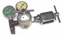 LIF-O-GEN MODEL 1500 GAS PRESSURE REGULATOR, 1-8 LITERS PER MIN OXYGEN G... - $45.95