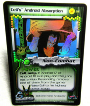 2001 Score Unlimited Dragon Ball Z DBZ CCG Cell&#39;s Android Absorption #82 - Foil - £3.92 GBP