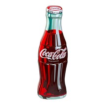 Coca Cola - Bottle Shaped decorative empty Tin Box  collection storage ~ - $11.76