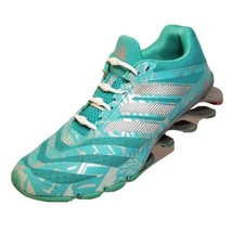 Adidas Springblade Ignite Running Shoes Women 7.5 Vivid Mint Green Silve... - £36.39 GBP