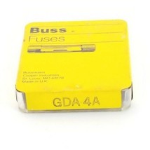 Pack Of 4 New Cooper Bussmann GDA-4A Fuses GDA4A - £13.23 GBP